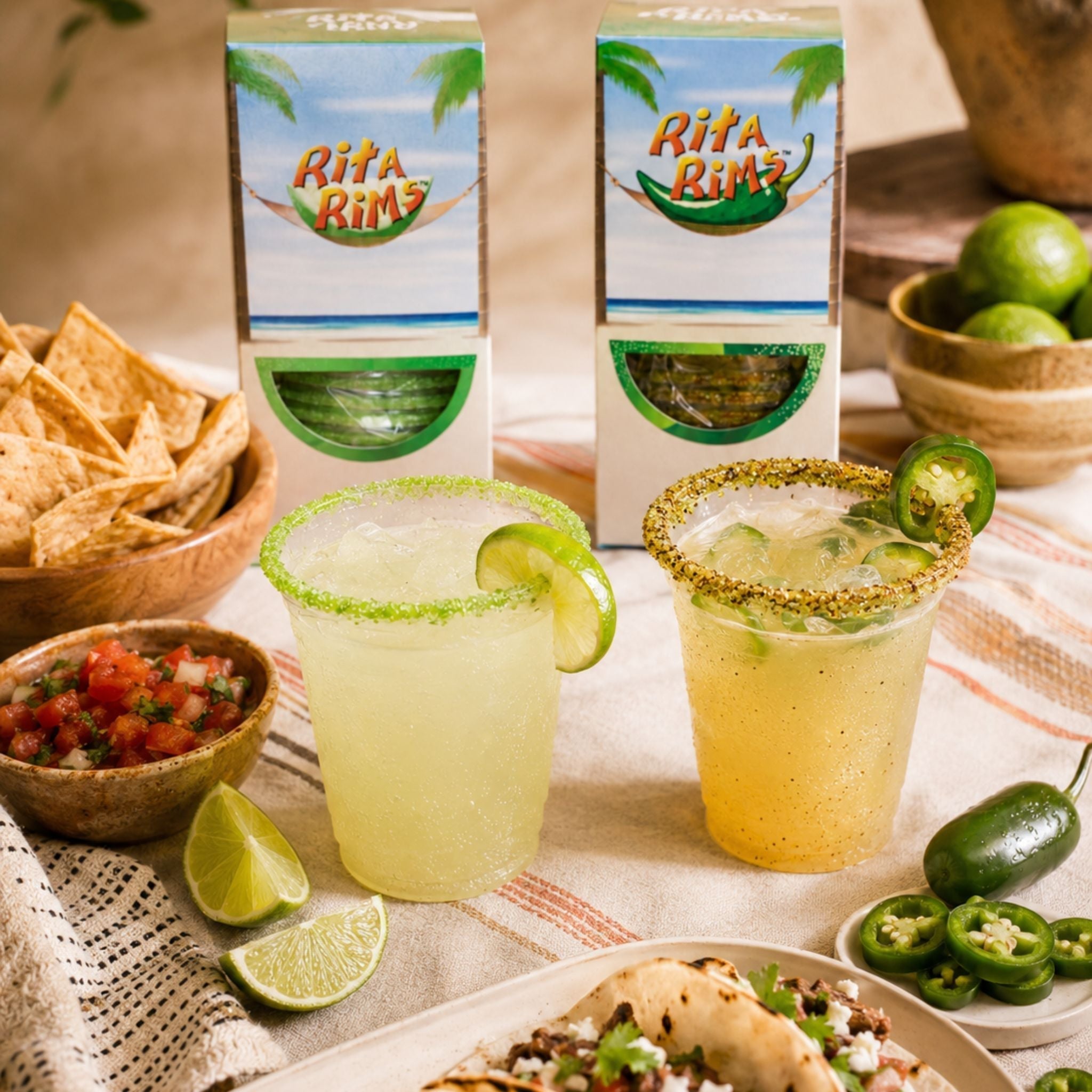 How to Set Up a Taco Night Drink Station Without the Sticky Salt Tray