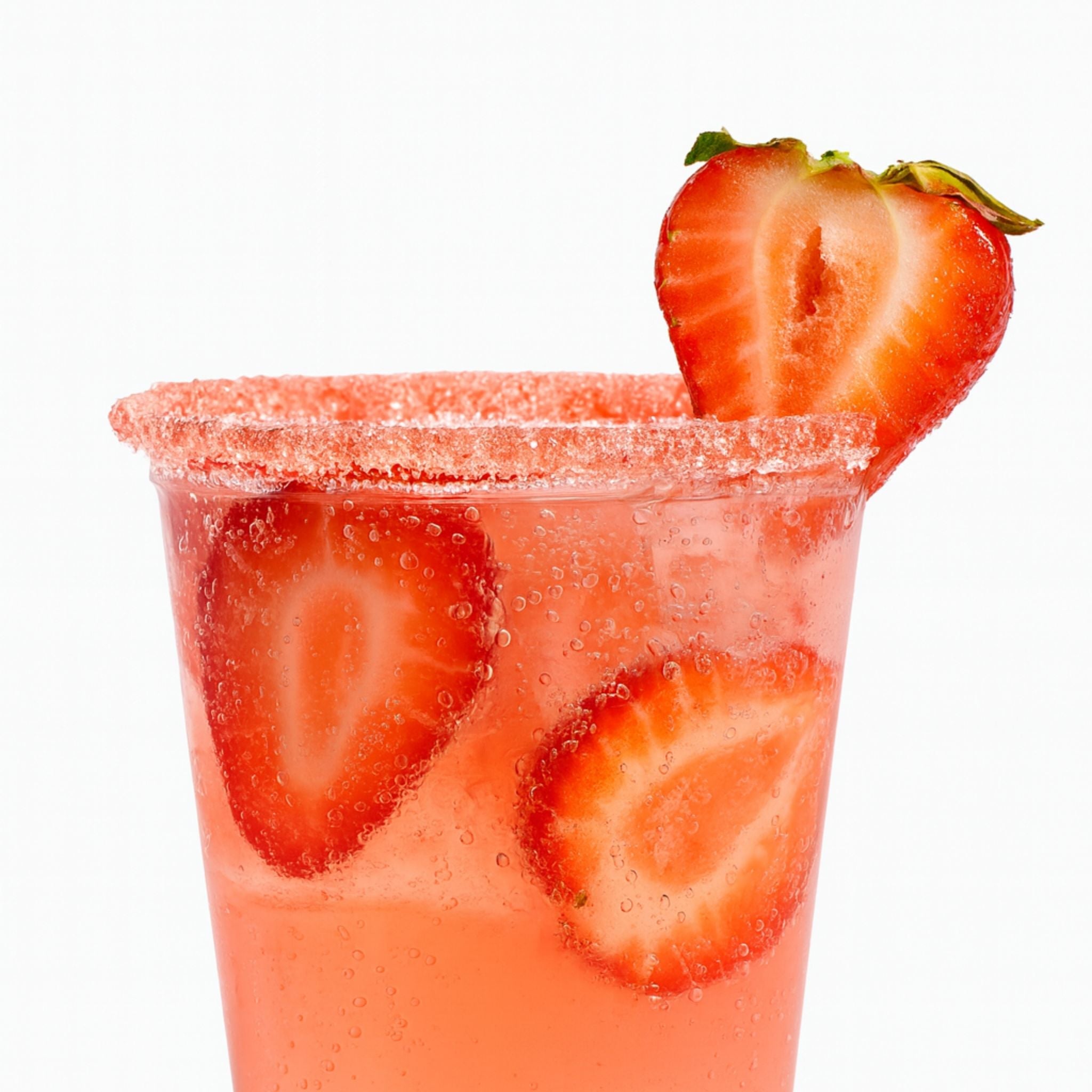 Sugar & Strawberry Rosé Spritz Recipe (Perfect With Sugar & Strawberry Cups)