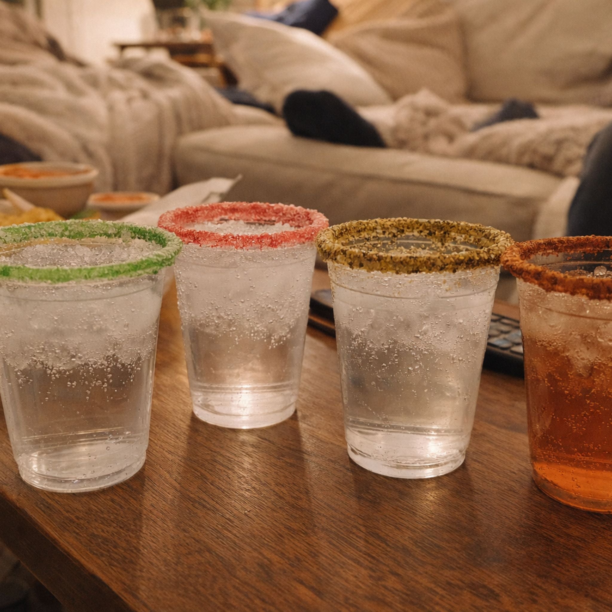 One Base Drink, Four Rims: The Easiest Girls’ Night Setup