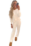 Checkered Long Sleeve Pajama Set