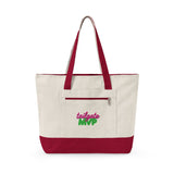Rita Rims Everyday Zip Canvas Tote