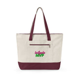 Rita Rims Everyday Zip Canvas Tote