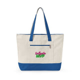 Rita Rims Everyday Zip Canvas Tote