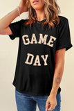 Game Day Graphic Crewneck T Shirt