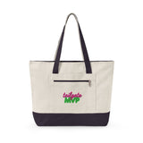 Rita Rims Everyday Zip Canvas Tote