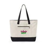 Rita Rims Everyday Zip Canvas Tote