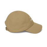 Side profile of the relaxed low-profile It’s Gameday embroidered cotton cap