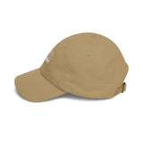 Side profile of the relaxed low-profile It’s Gameday embroidered cotton cap