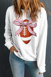 Game Day Bow Sweatshirt