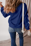 Game Day Star Sleeve Pullover Sweatshirt