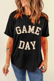 Game Day Graphic Crewneck T Shirt