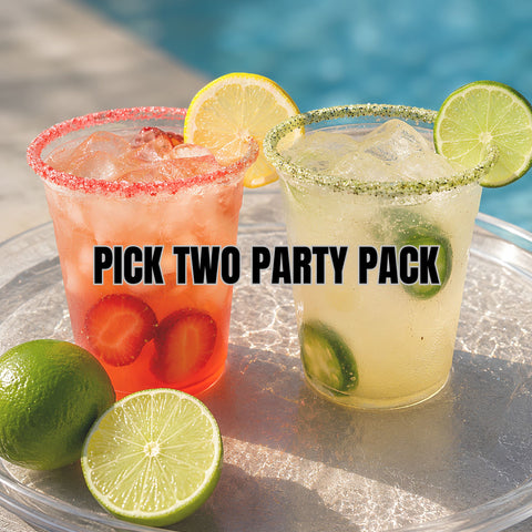 Pick Two Party Pack | Pre-Rimmed Party Cup Duo