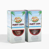 Two boxes of Rita Rims Party Cups on a white background