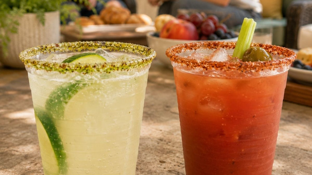 Rita Rims Spicy Jalapeno and Bloody Mary Pre-Rimmed Cups